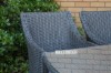 Picture of [FLOOR MODEL CLEARANCE]TEKAPO 7 PC Dining Set in Round Rattan *Aluminium Frame