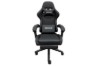 Picture of TURBO 360° Swivel Height-Adjustable Gaming Chair with Reclining Backrest, Lumbar Support & Footrest (Black) - with Logo