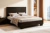 Picture of RIDHELINE Genuine Wood Veneer Bed Frame in Queen/Super King Size