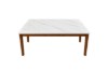 Picture of HARU Solid Wood Dining table with Sintered Stone Top - 160