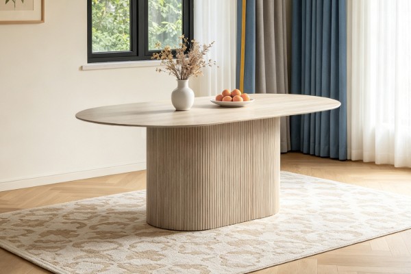 Picture of BELORA 160 Sintered Stone Top Dining Table