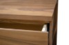 Picture of WALNOVA 3PC/4PC/5PC/6PC Genuine Walnut Veneer Bedroom Combo Set with Side Pier in Queen Size