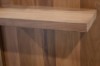 Picture of WALNOVA Genuine Walnut Veneer Bed Frame with Bedside Tables & Side Pier Set in Queen Size