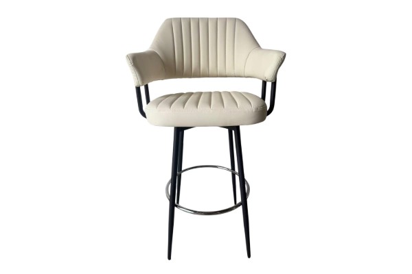 Picture of AMARO 360° Swivel Bar Chair with Footrest - Each