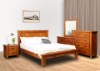 Picture of [FLOOR MODEL CLEARANCE]RIVERWOOD 6-Drawer Dresser with Mirror (Rustic Pine)