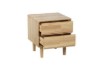 Picture of [FLOOR MODEL CLEARANCE] FOREST DREAM  Solid Rubberwood  2-Drawer Bedside Table (Straight leg)