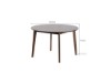 Picture of [FLOOR MODEL CLEARANCE]EDEN 120 Round Dining Table