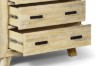 Picture of [FLOOR MODEL CLEARANCE] AKAROA 4-Drawer Solid Acacia Wood Tallboy