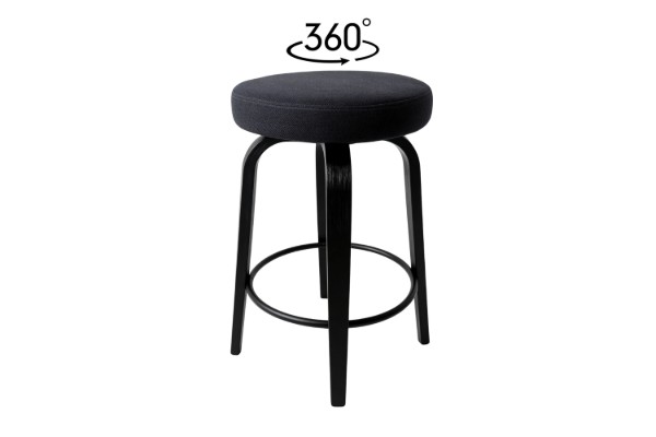 Picture of LUKE H65 360° Swivel Counter Stool (Dark) - Each