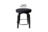 Picture of LUKE H59 360° Swivel Counter Stool (Dark) - Each