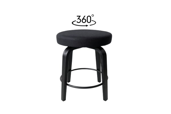 Picture of LUKE H59 360° Swivel Counter Stool (Dark) - Each