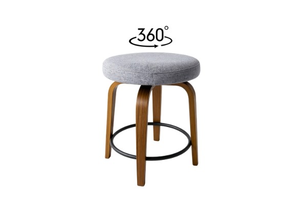 Picture of LUKE H59 360° Swivel Counter Stool (Grey) - Each