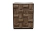 Picture of MERIDIAN Bedroom Combo Set in Queen Size with 3D Panel Design - 4PC Combo