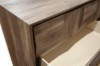 Picture of MERIDIAN Bedroom Combo Set in Queen Size with 3D Panel Design - 6PC Combo