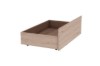 Picture of OAKFORD Bed Frame with Two Movable Storage Drawers in Queen/Super King Size