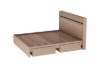 Picture of OAKFORD Bed Frame with Two Movable Storage Drawers - Queen Size