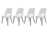 Picture of LIVIA Teddy Fabric Dining Chair (Off White)