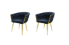 Picture of THEA Armchair (Dark) - 2 Chairs in 1 Carton