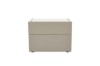 Picture of VELMONT 2-Drawer Sintered Stone Top Bedside Table