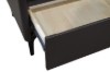 Picture of SORENA 2-Drawer Sintered Stone Top Bedside Table (Dark Brown)