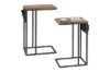 Picture of BRINLO 2PC Side Table Set (Brown)