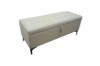 Picture of SORENA 110 Genuine Leather Bench with Storage (Beige)