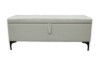 Picture of SORENA 110 Genuine Leather Bench with Storage (Beige)