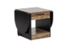 Picture of MIROK 51-128 Folding Drop-Leaf Coffee Table with 1-Drawer