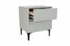 Picture of SORENA 2-Drawer Sintered Stone Top Bedside Table (Beige)
