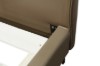 Picture of HALMON Genuine Leather Bed Frame - Queen Size