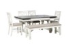 Picture of [FLOOR MODEL CLEARANCE]LINDOS 1.7M-2.4M Extension Dining Table (White)