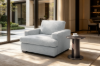 Picture of [FLOOR MODEL CLEARANCE] GOODWIN Feather-Filled 1.5 Seater Sofa