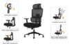 Picture of [FLOOR MODEL CLEARANCE]FLEXO Height Adjustable Office Chair (Dark)