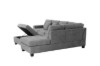 Picture of ROLLAND Reversible Sectional Sofa with Storage Ottoman