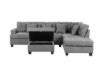 Picture of ROLLAND Reversible Sectional Sofa with Storage Ottoman