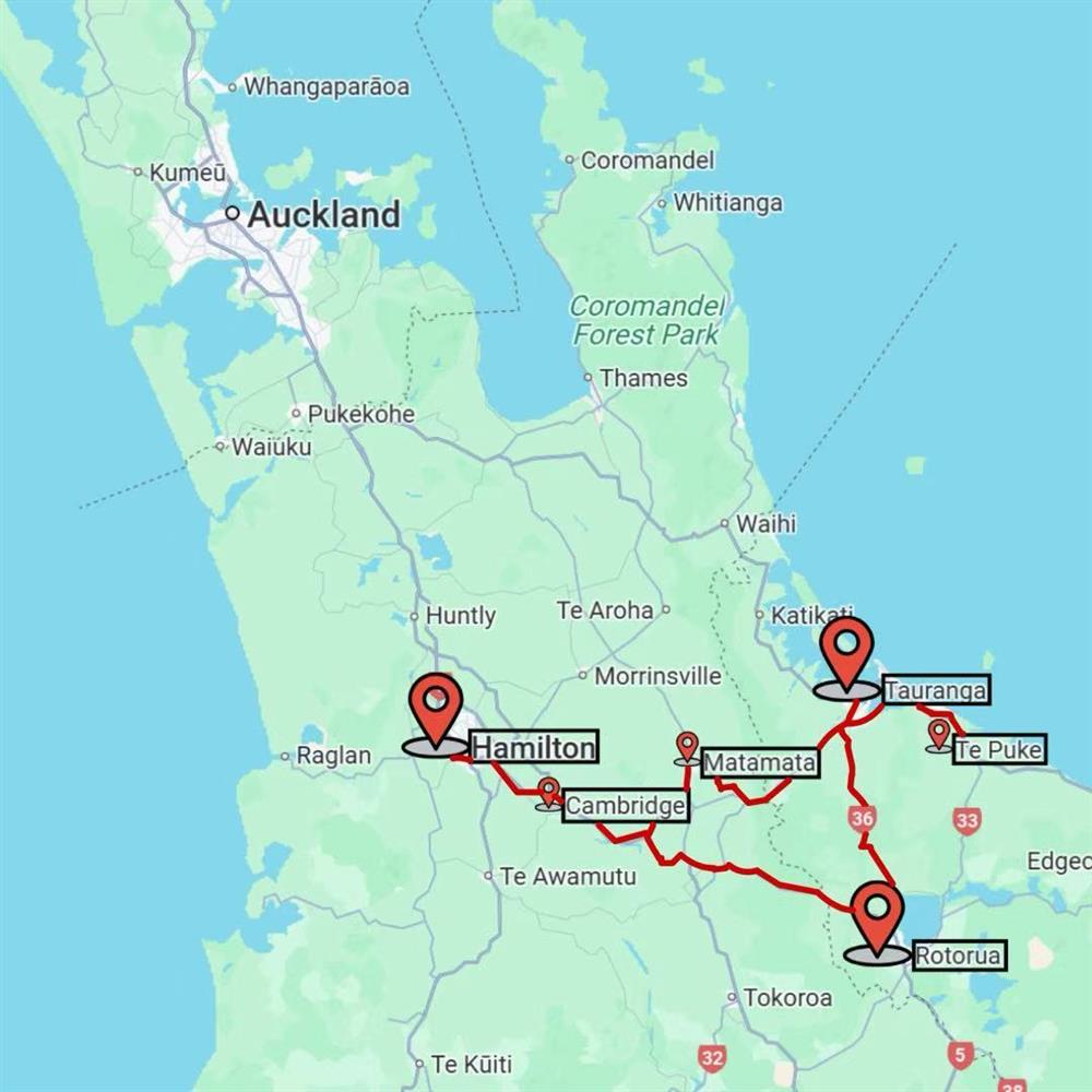 North Island Route