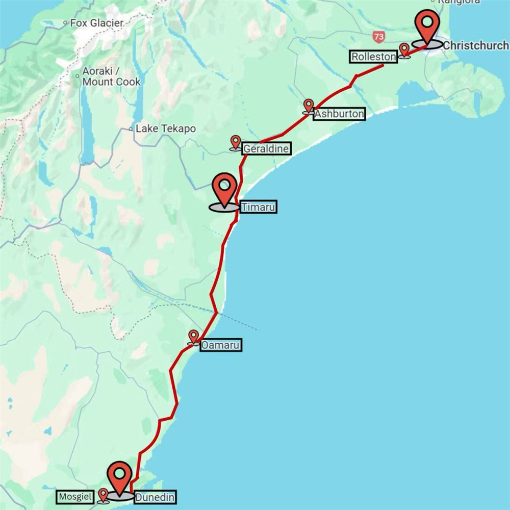 South Island Route